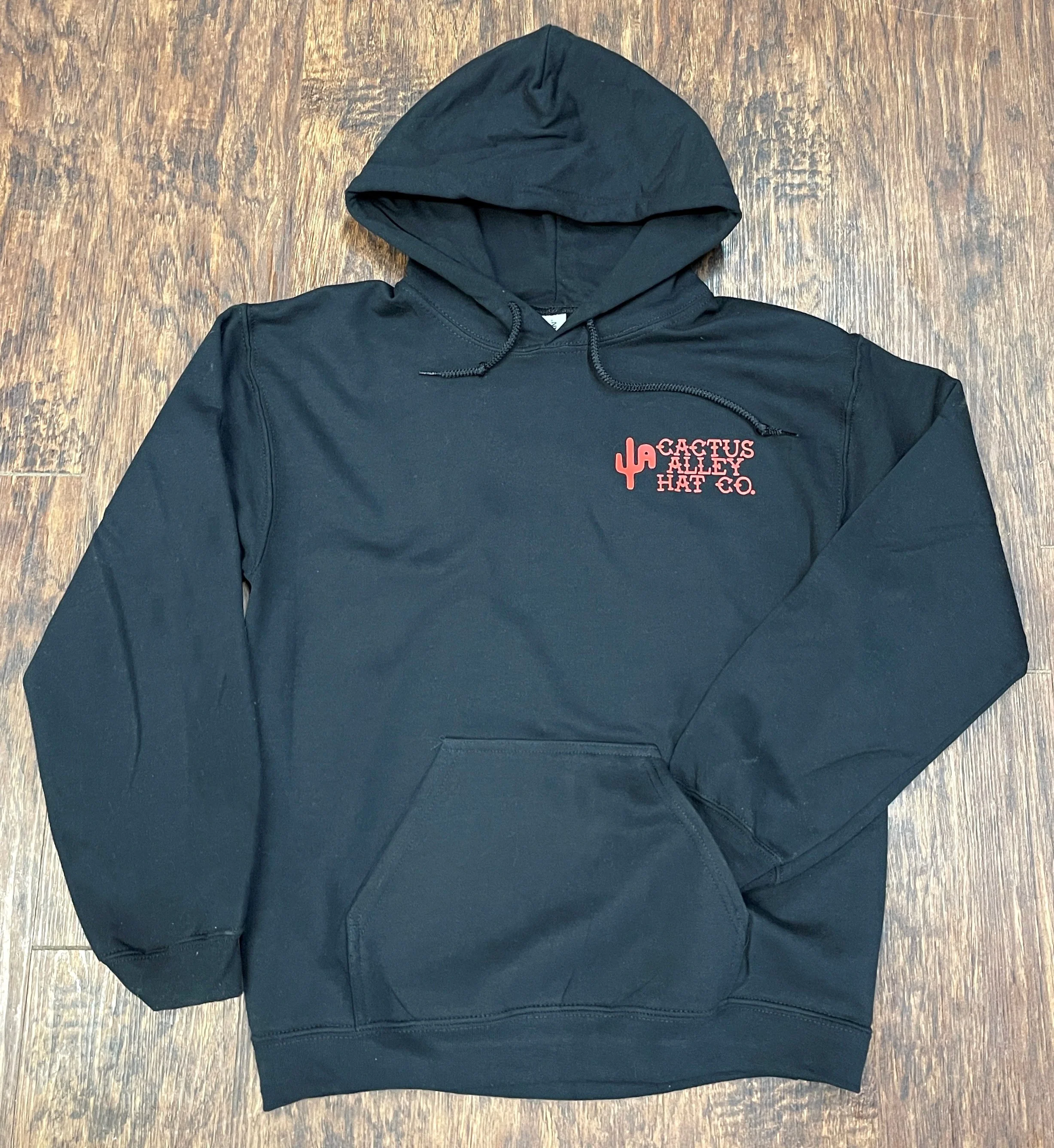Queen of Cactus Alley - Black Adult Hoodie